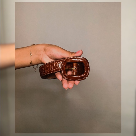 SOLD - BROOKS BROTHERS VINTAGE LEATHER BELT ⚡️💼 - Picture 1 of 2